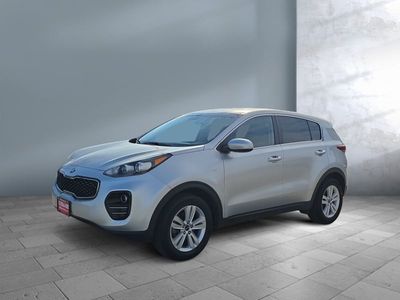 2017 Kia Sportage — front three-quarter view