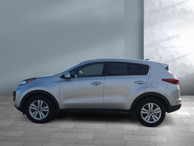 2017 Kia Sportage — rear three-quarter view