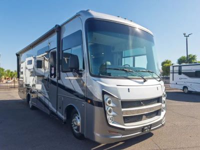 2027 Entegra VISION — front three-quarter view