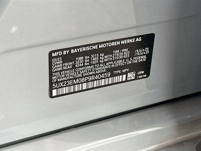 2023 BMW X7 — photo 37 view