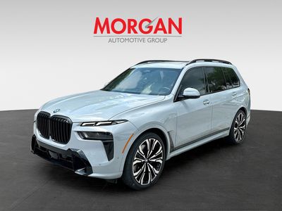 2023 BMW X7 — rear three-quarter view