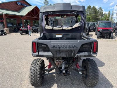 2021 Honda Pioneer 700 Deluxe — rear three-quarter view