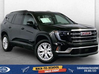 2026 GMC Acadia Elevation in Ebony Twilight Metallic — front three-quarter view