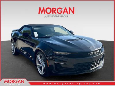 2024 Chevrolet Camaro 2SS in Black — front three-quarter view
