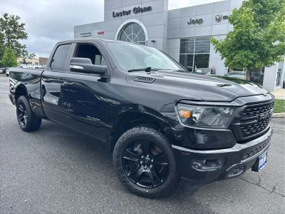2022 RAM 1500 — rear three-quarter view