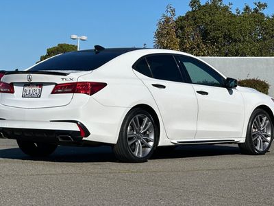 2020 Acura TLX — side profile view