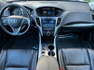 2020 Acura TLX — rear three-quarter view
