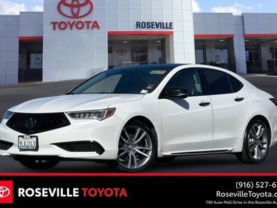 2020 Acura TLX — front three-quarter view