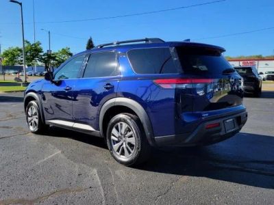 2025 Nissan Pathfinder — rear three-quarter view