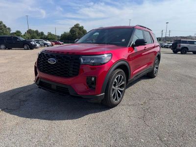 2026 Ford Explorer — rear three-quarter view