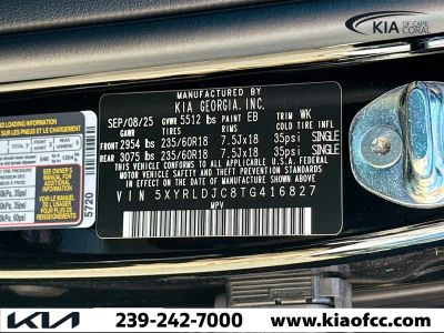 2026 Kia Sorento — photo 24 view