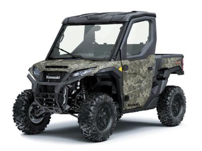 2026 Kawasaki Ridge® HVAC Camo — front three-quarter view