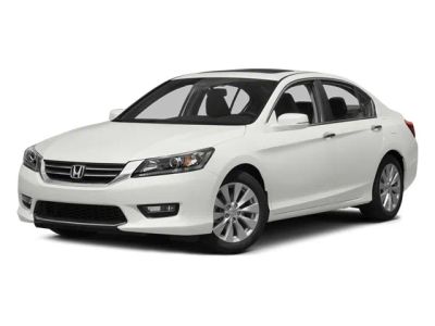 2014 Honda Accord Sedan EX-L in Gray — front three-quarter view
