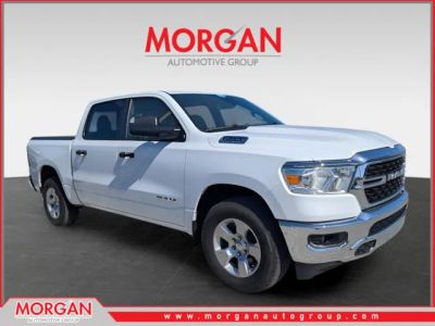 2024 Ram 1500 Big Horn/Lone Star in White — front three-quarter view