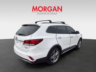 2018 Hyundai Santa Fe — rear three-quarter view
