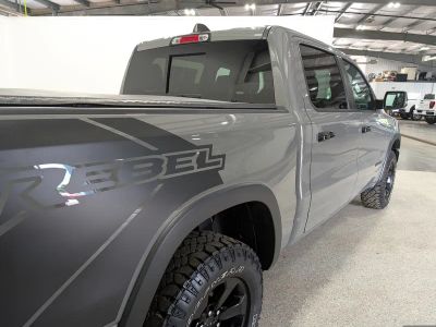 2023 RAM 1500 — rear three-quarter view