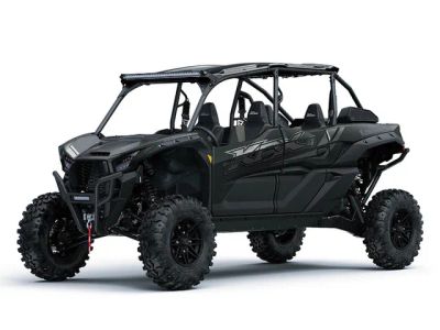 2026 Kawasaki Teryx® Krx4™ 1000 Blackout Edition — front three-quarter view