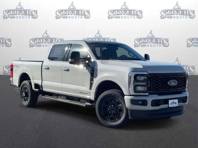 2026 Ford F-250SD Lariat in White — front three-quarter view