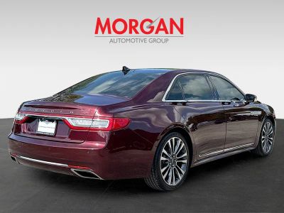 2018 Lincoln Continental — rear three-quarter view
