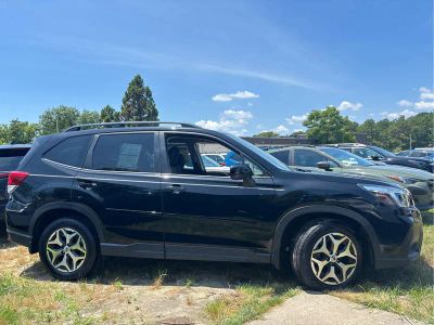 2021 Subaru Forester — rear three-quarter view