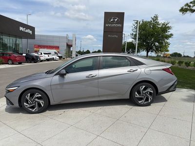 2026 Hyundai Elantra — side profile view