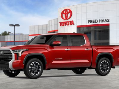 2026 Toyota Tundra — rear three-quarter view