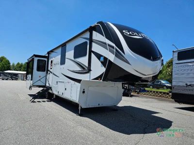 2024 Grand Design Solitude — front three-quarter view