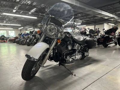 2005 Harley-Davidson® FLSTN - Softail® Deluxe — front three-quarter view