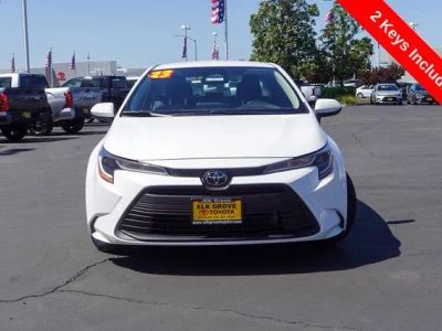 2023 Toyota Corolla — rear three-quarter view
