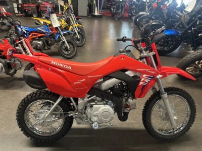 2026 Honda® CRF110F — front three-quarter view