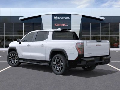 2026 GMC Sierra EV — rear three-quarter view