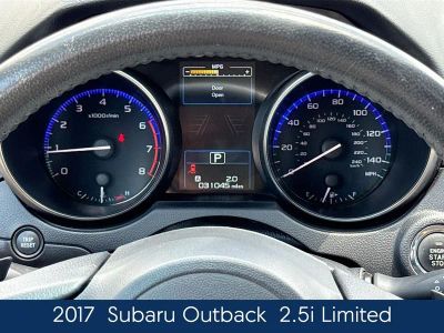 2017 Subaru Outback — rear three-quarter view
