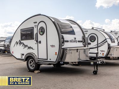 2026 nuCamp RV TAB 320 — front three-quarter view