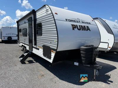 2026 Forest River RV Puma Camping Edition 210RKCE — front three-quarter view