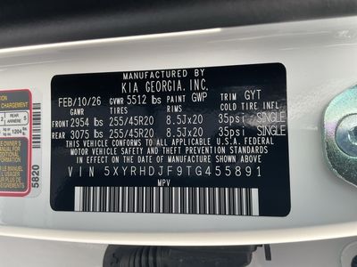 2026 Kia Sorento — photo 25 view