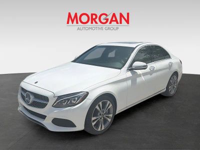 2018 Mercedes-Benz C-Class — rear three-quarter view