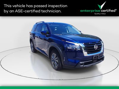 2025 Nissan Pathfinder SV 2WD — front three-quarter view