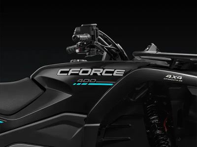 2026 CFMOTO CForce 400 — rear three-quarter view
