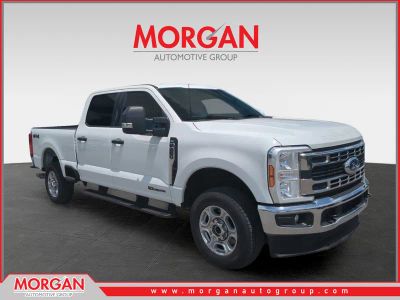 2025 Ford F-250SD XLT in White — front three-quarter view