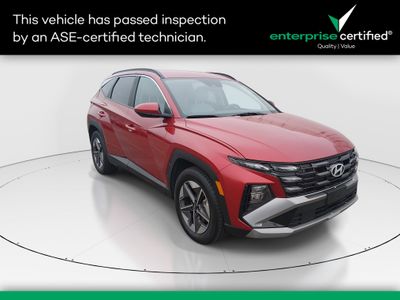 2025 Hyundai Tucson SEL AWD — front three-quarter view