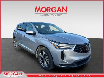 2025 Acura RDX w/Technology Package in Gray — front three-quarter view