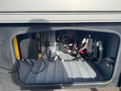 2022 Dynamax DynaQuest XL — engine compartment view