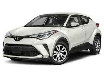 2020 Toyota C-HR LE in Blue — front three-quarter view