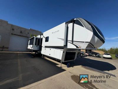 2026 Grand Design Solitude 417KB — front three-quarter view