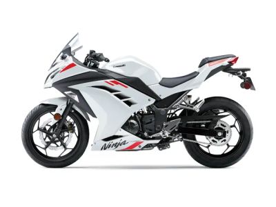 2026 Kawasaki NINJA® 300 ABS — front three-quarter view
