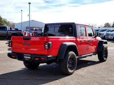2021 Jeep Gladiator — rear three-quarter view