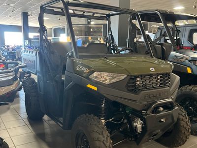 2026 Polaris Ranger SP 570 in Sage Green — front three-quarter view