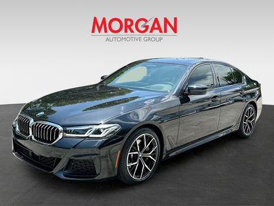 2023 BMW 5 Series — rear three-quarter view