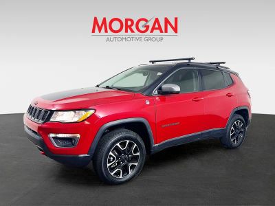 2019 Jeep Compass — rear three-quarter view