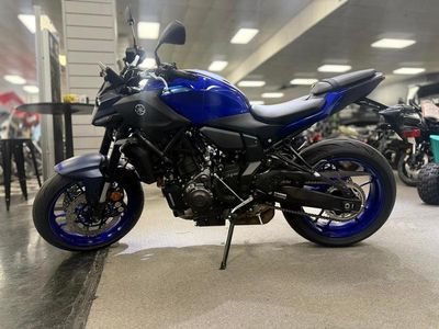 2025 Yamaha MT-07 — engine compartment view